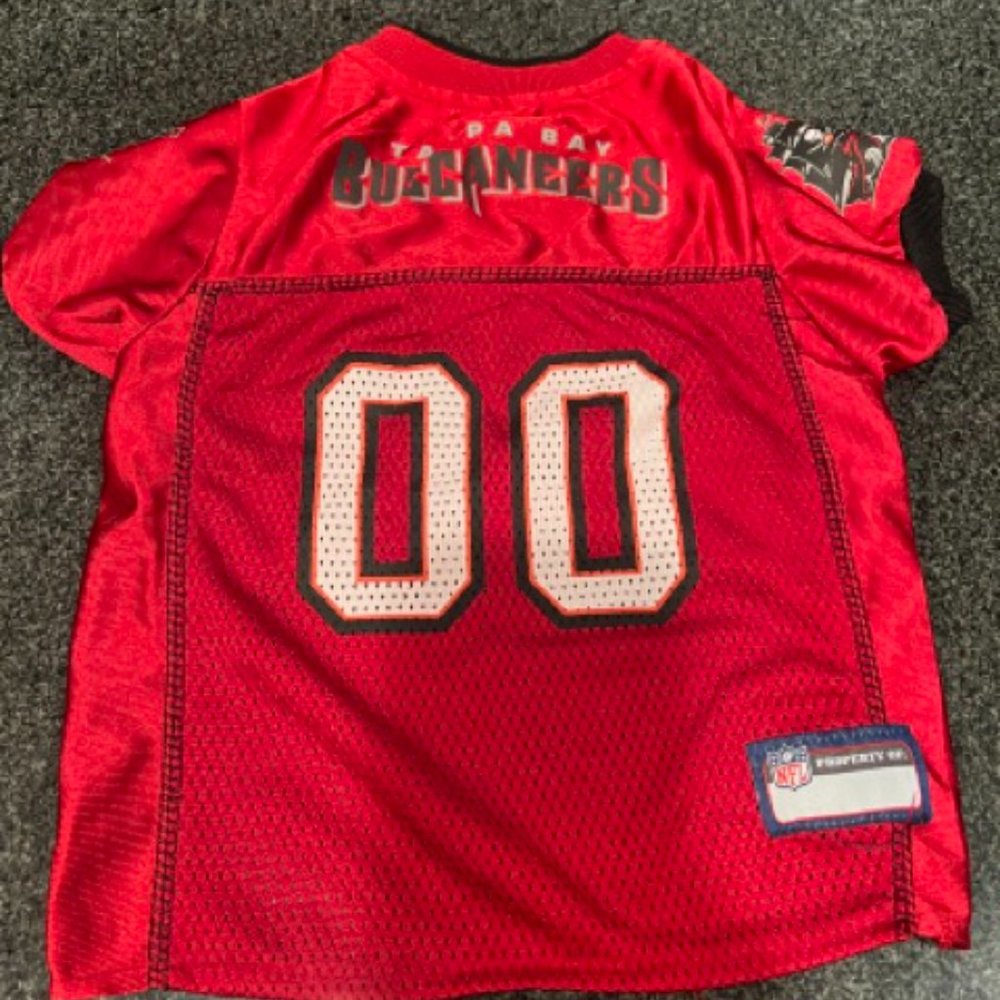 Tampa Bay Buccaneers Dog Jersey